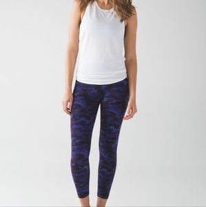 Lululemon High Times Pant 8 Hounds Camo Emperor 7/8